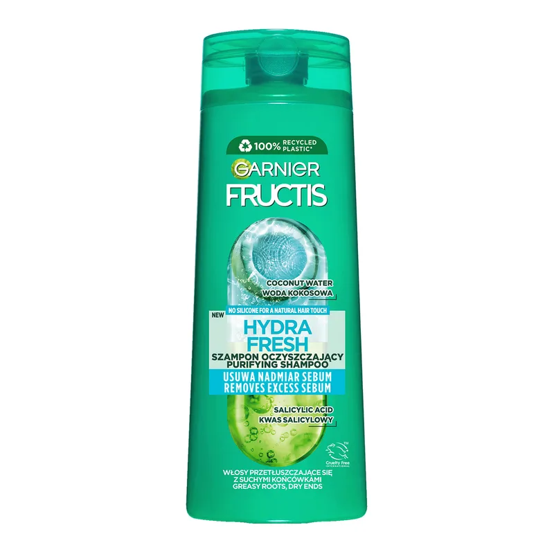 GARNIER FRUCTIS HYDRA FRESH ШАМПУНЬ ДЛЯ СВІЖОСТІ 400МЛ