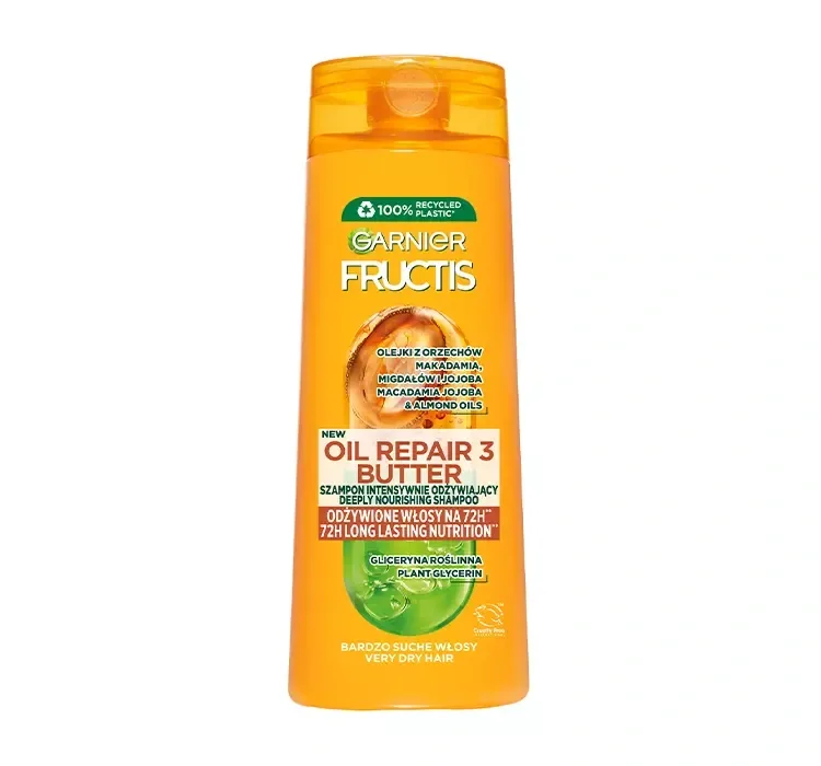 GARNIER FRUCTIS OIL REPAIR 3 BUTTER ШАМПУНЬ ДЛЯ ЖИВЛЕННЯ 400МЛ
