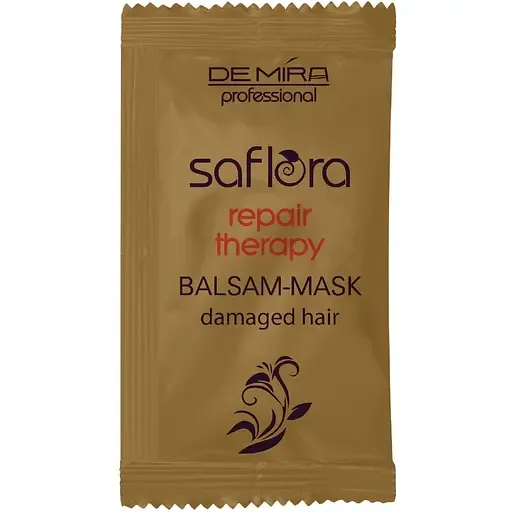 Бальзам-маска DeMira Professional Saflora Repair Therapy, саше, 15 мл