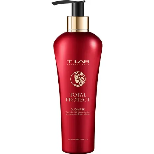 Маска T-LAB Professional Total Protect Duo Mask для захисту та розкішного кольору волосся, 300 мл