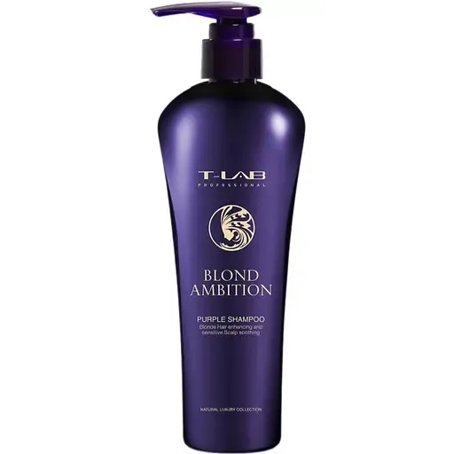 Шампунь T-LAB Professional Blond Ambition Purple Treatment для корекції відтінку та ревіталізації волосся 300 мл