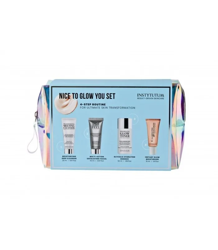 Nice To Glow You Set - Набір мініатюр для приголомшливого сяйва шкіри