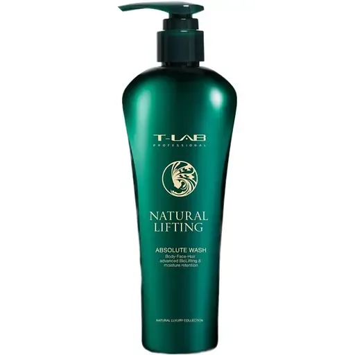 Шампунь-гель T-LAB Professional Natural Lifting Absolute Wash для природного живлення волосся та шкіри 300 мл
