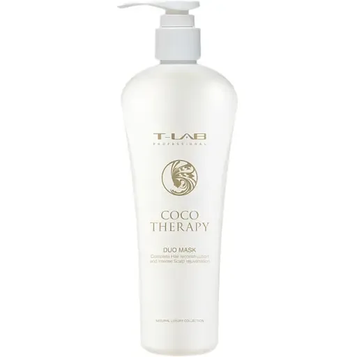 Маска T-LAB Professional Coco Therapy Duo для бездоганного відновлення та віталізації волосся 300 мл