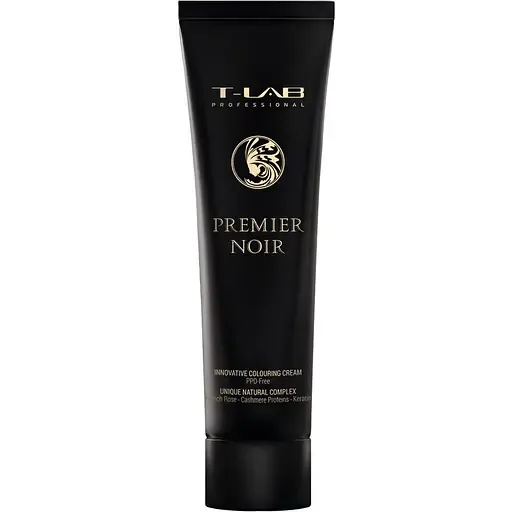Крем-фарба T-LAB Professional Premier Noir colouring cream, відтінок 7.24 (iridescent copper blonde)