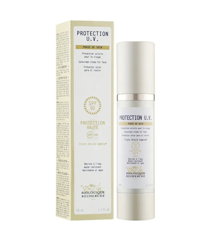 Biologique Recherche Protection U.V. SPF 50 - Засіб для догляду за шкірою під час засмаги