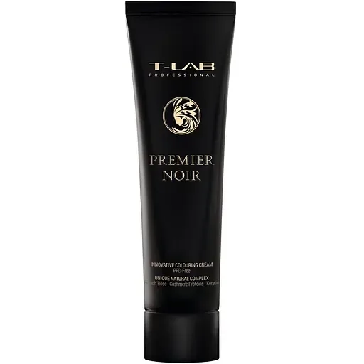 Крем-фарба T-LAB Professional Premier Noir colouring cream, відтінок 6.64 (dark extra red copper blonde)