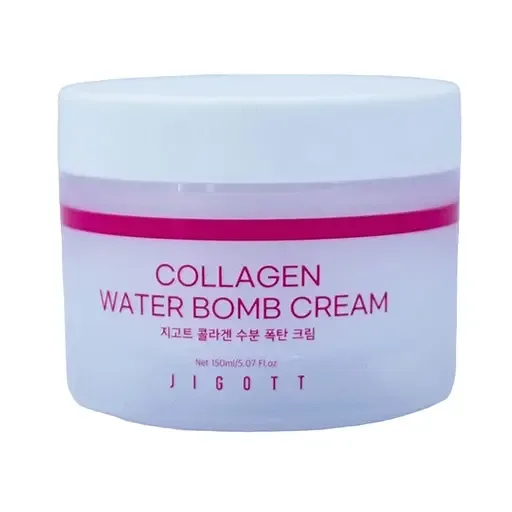 Зволожуючий крем для обличчя Jigott Collagen Water Bomb Cream Колаген, 150 мл