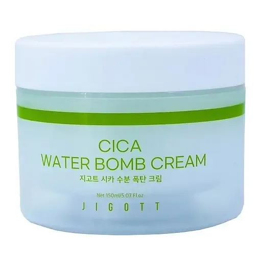 Зволожуючий крем для обличчя Jigott Cica Water Bomb Cream Центелла, 150 мл