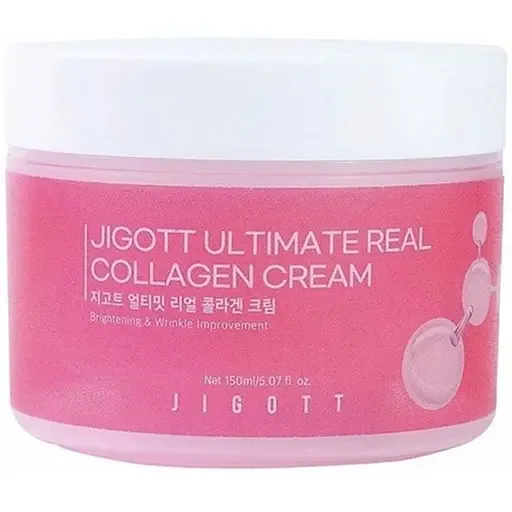 Зволожуючий крем для обличчя Jigott Ultimate Real Collagen Cream, з колагеном, 150 мл