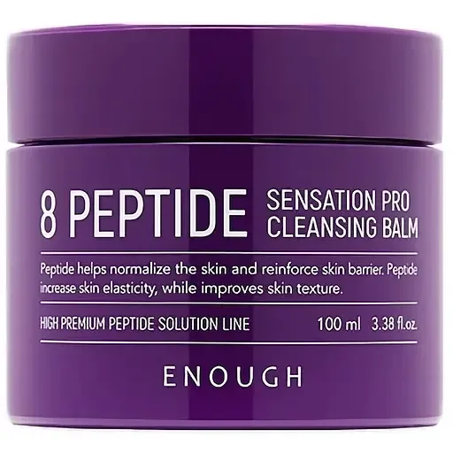 Гідрофільний бальзам Enough 8 Peptide Cleansing Balm з пептидами, 100 мл