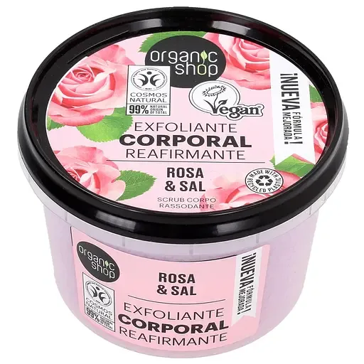 Скраб для тіла Organic Shop Rose & Salt зміцнювальний 250 мл