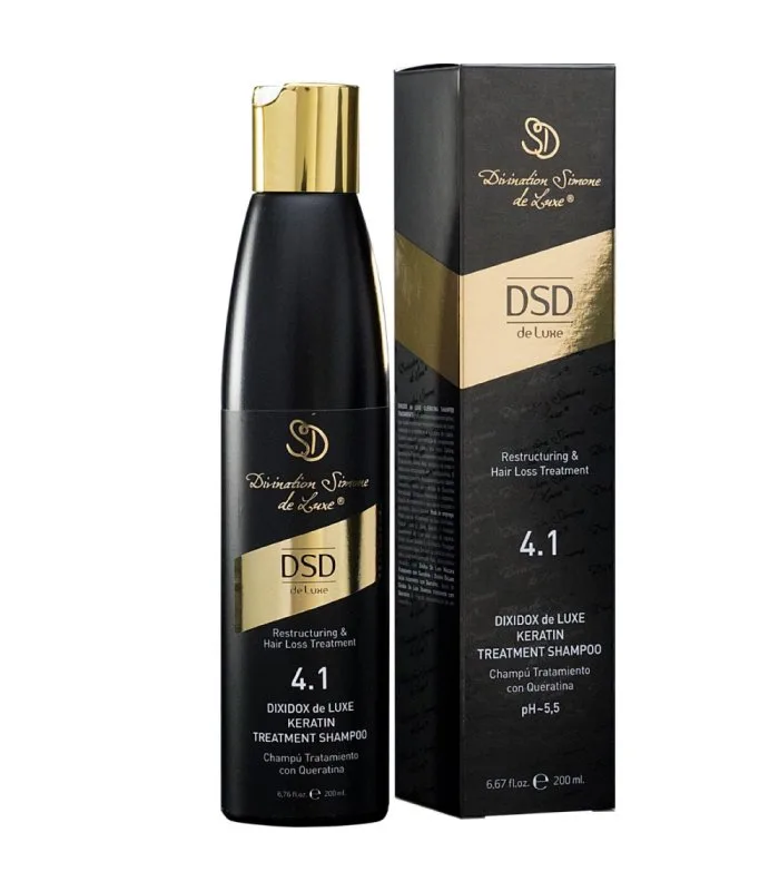 Simone DSD De Luxe Dixidox DeLuxe Keratin Treatment Shampoo - Відновлюючий шампунь із кератином Диксидокс Де Люкс № 4.1