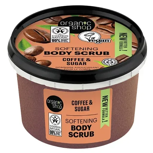 Скраб для тіла Organic Shop Coffee & Sugar пом'якшувальний 250 мл