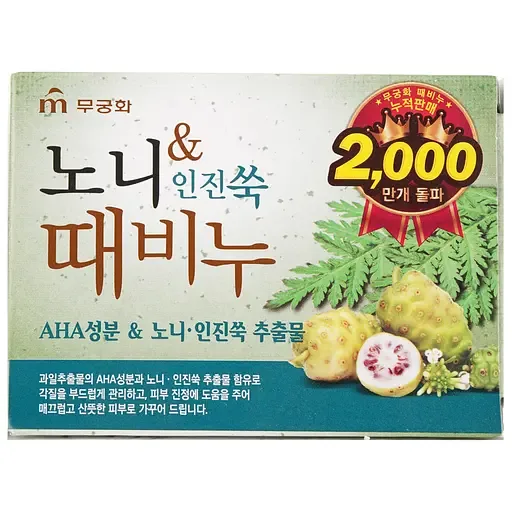 Мило-скраб для обличчя та тіла Mukunghwa Noni&Foremost Mugwort, 90 г