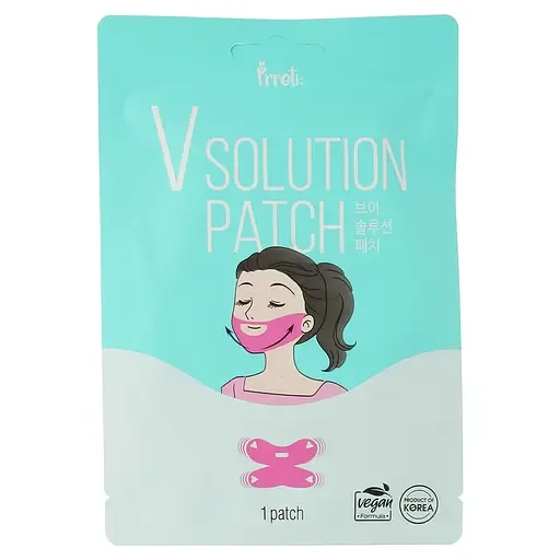 Патч-маска для корекції овалу обличчя Prreti V Solution Patch 1 шт.