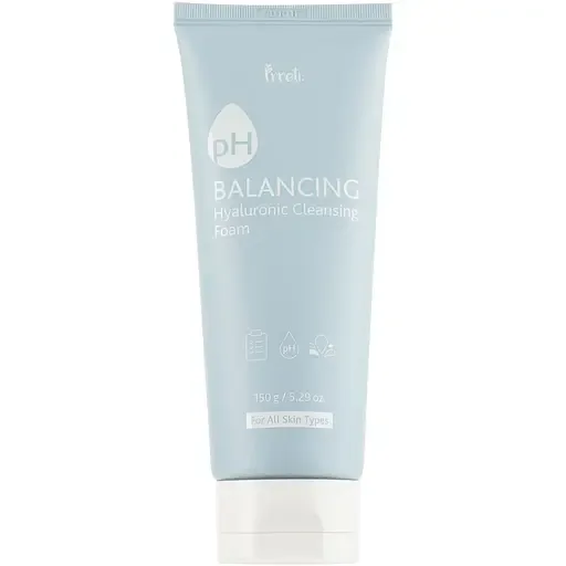 Пінка для вмивання з гіалуроновою кислотою Prreti Ph Balancing Hyaluronic Cleansing Foam 150 мл