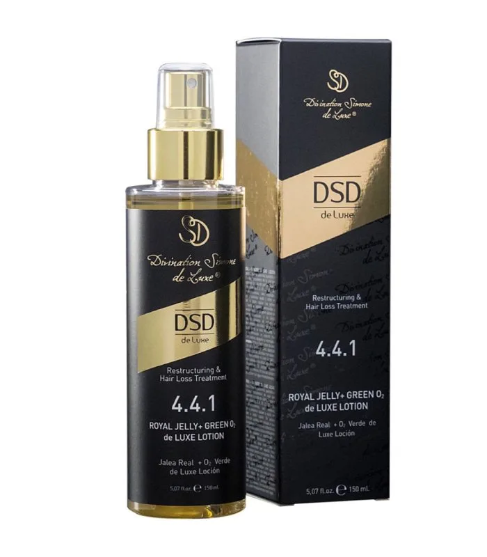 Simone DSD De Luxe Royal Jelly + GreenO2 Lotion - Лосьйон подвійної дії Роял Джелі + "зелений кисень" № 4.4.1