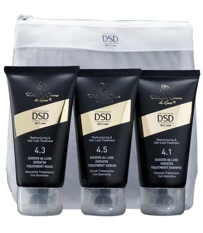 Simone DSD de Luxe Travel set (№4.1, №4.3, №4.5) - Набір мініатюр для догляду за волоссям