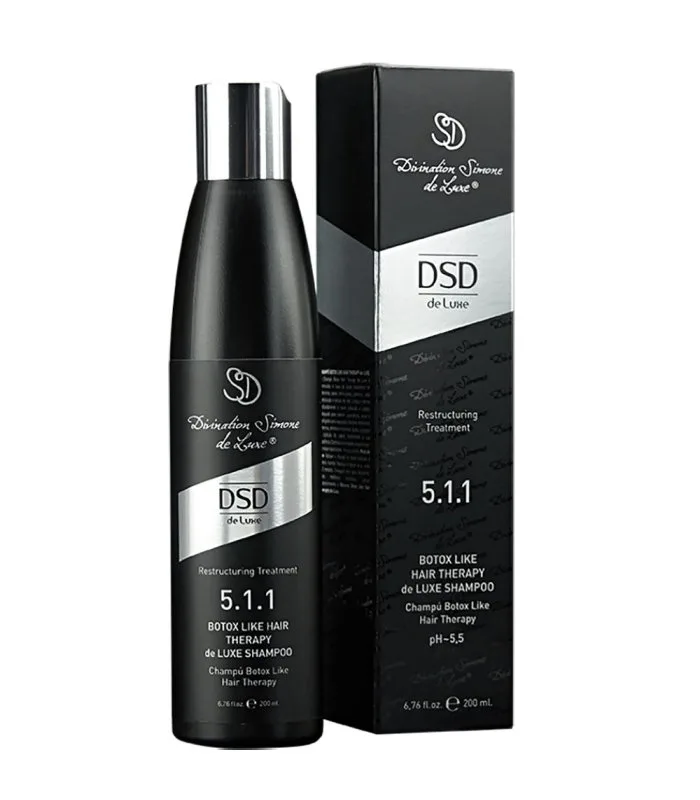 Simone DSD de Luxe Botox-Like Hair Therapy Shampoo - Шампунь відновлюючий "Ботокс для волосся" №5.1.1