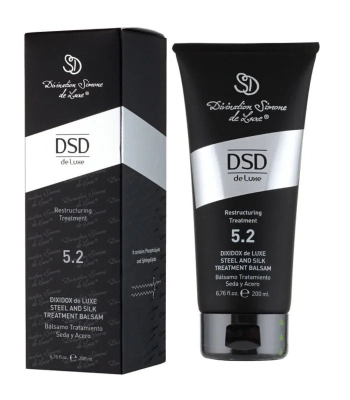 Simone DSD de Luxe Dixidox Steel and Silk Treatment Balsam - Відновлюючий бальзам для волосся №5.2