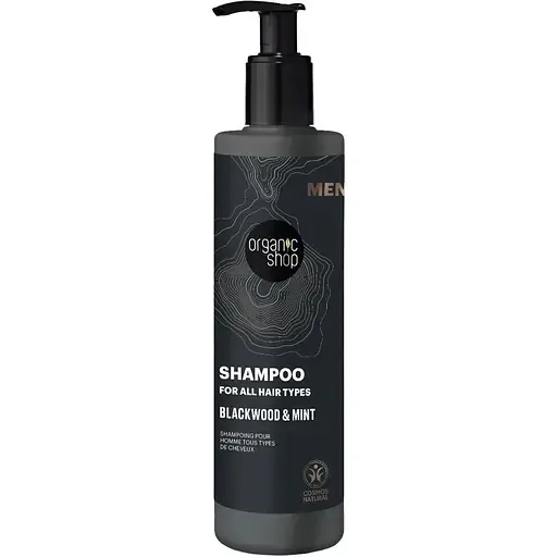 Шампунь Organic Shop Men Blackwood & Mint для всіх типів волосся 280 мл