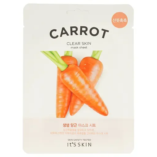 Маска тканинна It's Skin The Fresh Carrot Mask Sheet 19 г