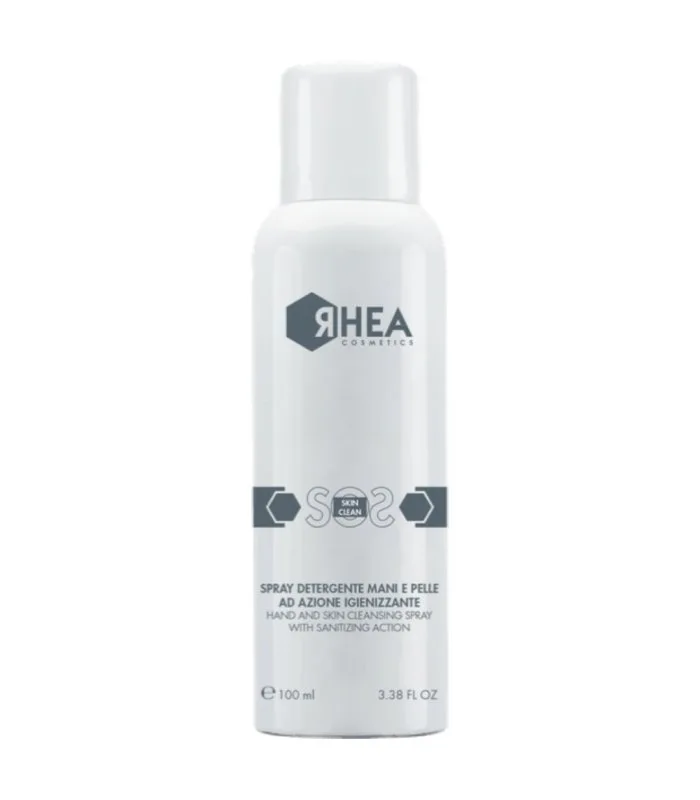 Rhea Cosmetics SOS SkinClean Cleansing spray - Очищаючий спрей санітайзер для рук і тіла