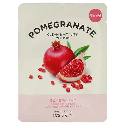 Маска для обличчя тканинна It's Skin The Fresh Pomegrante Mask Sheet, 20 г