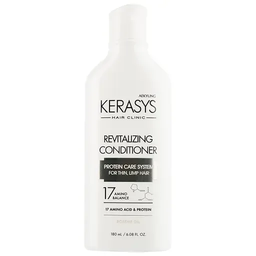 Ревіталізуючий кондиціонер для волосся Kerasys Hair Clinic Protein Care System Rosehip Oil
