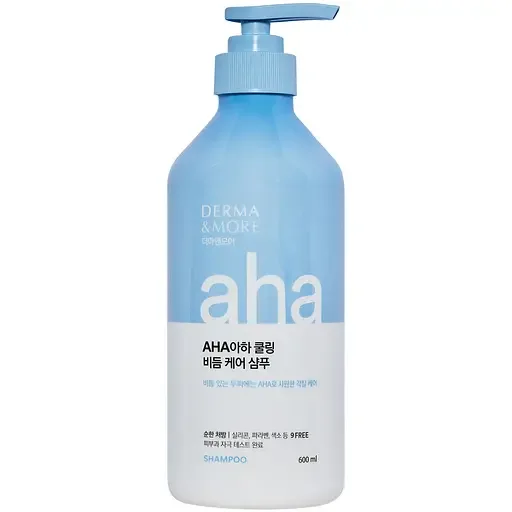 Шампунь Derma & More AHA Cooling Dandruff Care, 600 мл