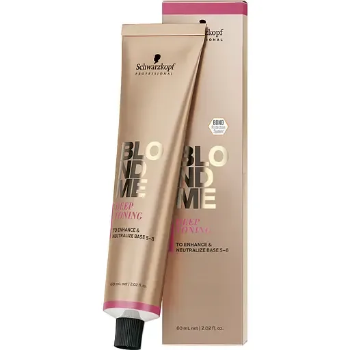 Бондінг-крем для волосся Schwarzkopf Professional BlondMe Deep Toning відтінок молочний шоколад 60 мл