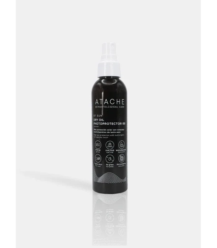 Омолоджувальна сонцезахисна олія для тіла Atache Be Sun Dry Oil Photoprotector SPF 50+