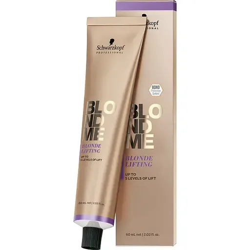 Освітлюючий крем для світлого волосся Schwarzkopf Professional BlondMe Blonde Lifting, відтінок попелястий, 60 мл