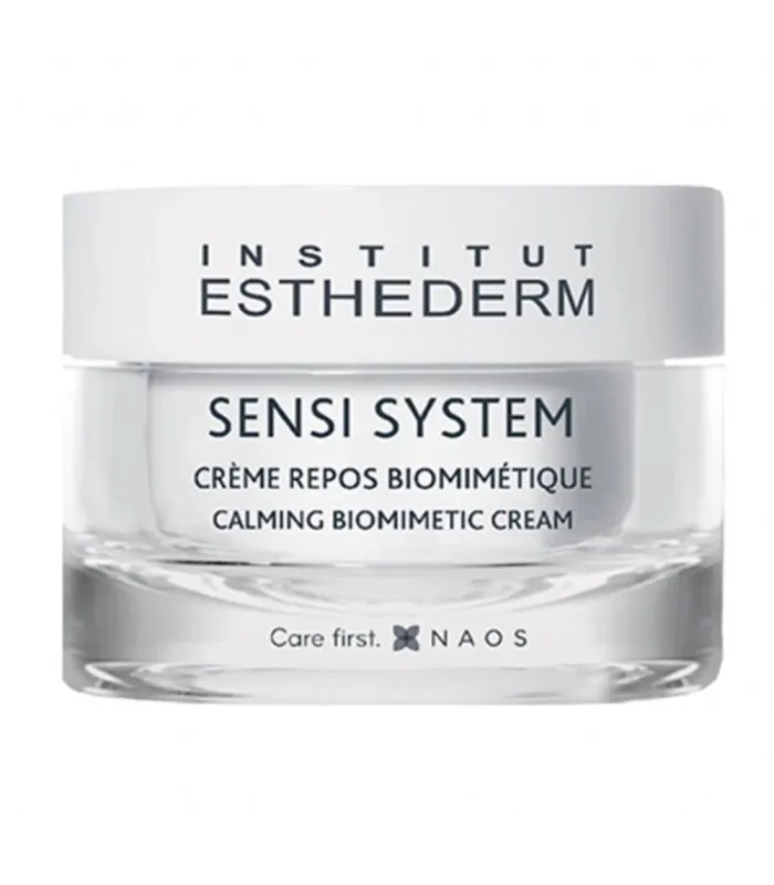 Institut Esthederm Sensi System Calming Biomimetic Cream - Заспокоюючий біоміметичний крем для обличчя