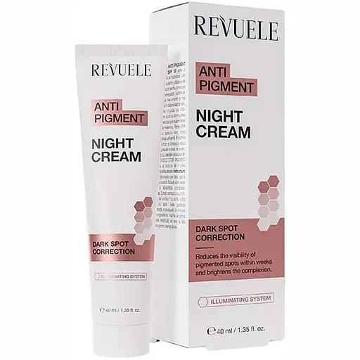 Нічний крем для обличчя Revuele Anti Pigment, 40 мл