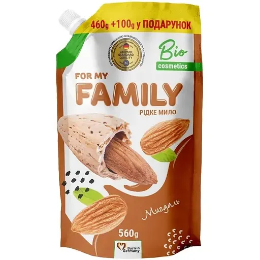 Рідке мило For My Family, мигдаль, 560 г