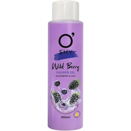 Гель для душу O'Shy Wild berry Ожина та ягоди асаї 400 мл