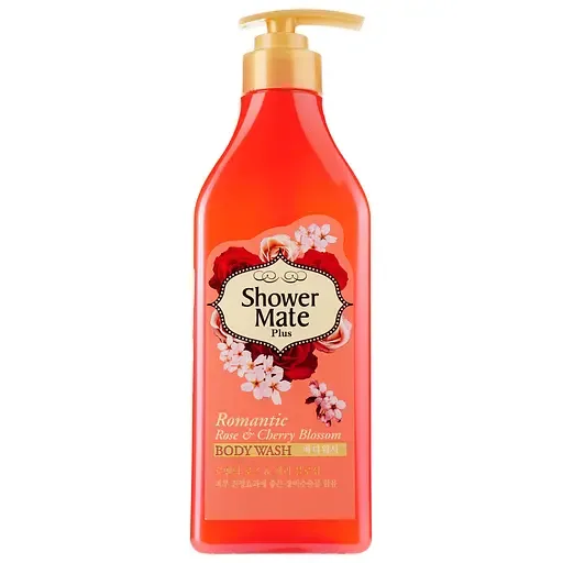Гель для душу Shower Mate Body Wash Rose&Cherry Blossom Троянда та Вишневий цвіт, 550 мл