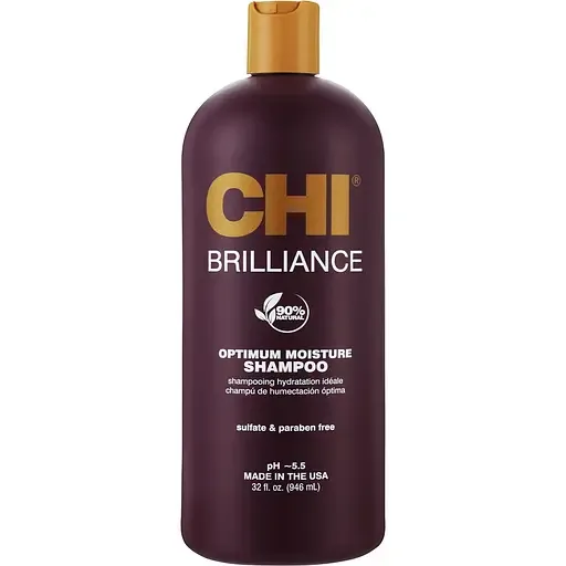 Шампунь для пошкодженого волосся Deep Brilliance Optimum Moisture CHI 946 мл