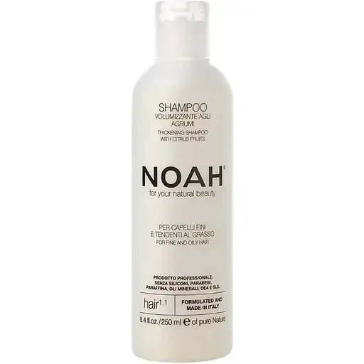 Шампунь для створення об'єму волосся Noah Hair з цитрусовими 250 мл (107375)