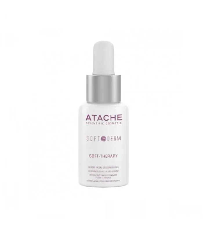 Atache Soft Derm Soft Serum - Антикуперозна протинабрякова зволожуюча сироватка День-Ніч