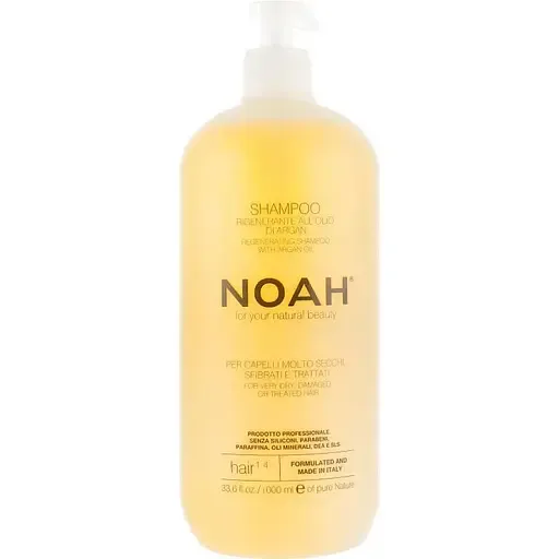 Відновлювальний шампунь для волосся Noah Hair з аргановою олією 1 л (107382)