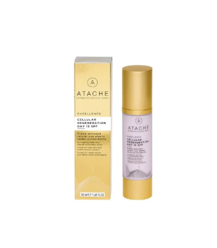 Atache Excellence Cellular Regeneration Day SPF 15 - Антивіковий денний крем із термоантиоксидантним ефектом