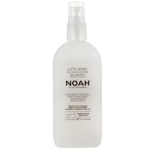 Молочний спрей для волосся Noah Hair з бавовняною олією, 150 мл (107286)