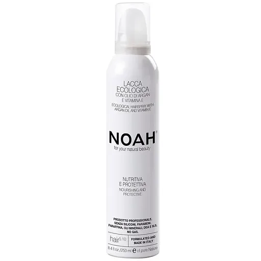 Екологічний лак для волосся Noah Hair з вітаміном Е, 250 мл (107284)