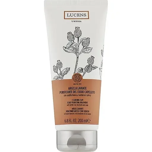 Шампунь-крем Lucens Umbria Cleansing Clay Scalp Purifying Treatment 200 мл (110433)