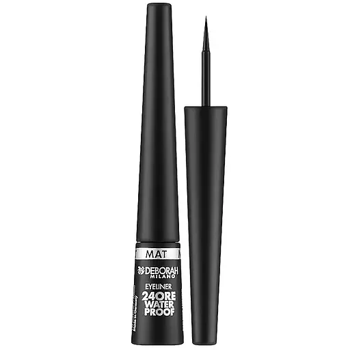 Підводка для очей Deborah 24 Ore Waterproof Eyeliner водостійка відтінок 01 чорна 2.9 г