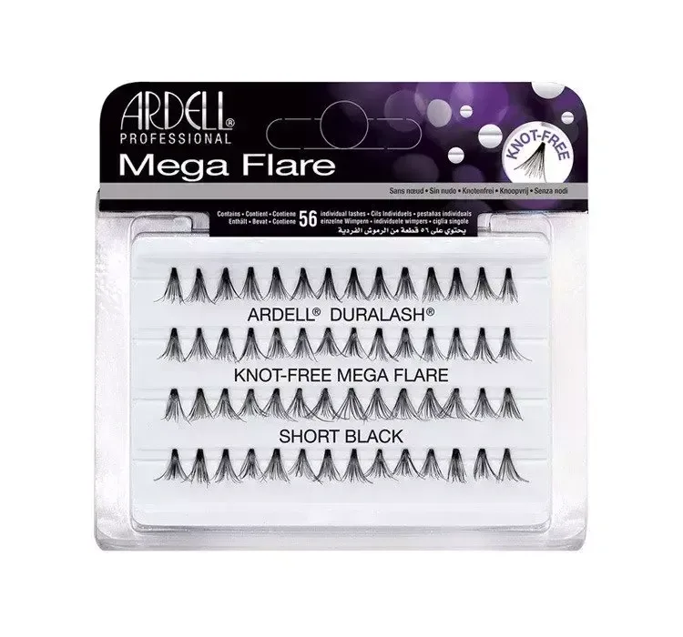ARDELL MEGA FLARE 56 ПУЧКІВ ВІЙ SHORT ЧОРНИХ