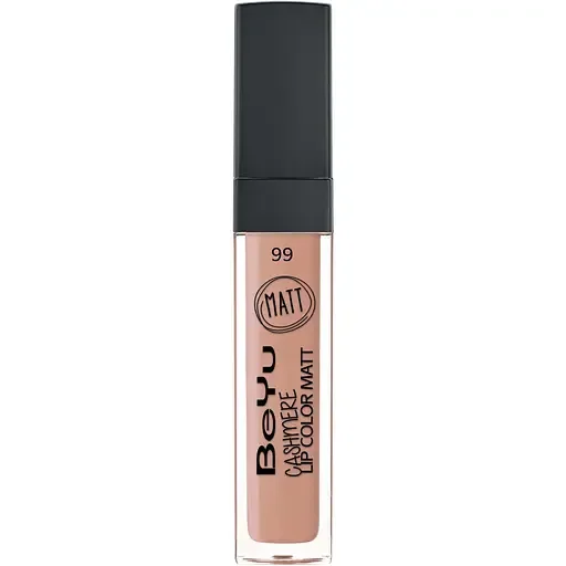 Блиск для губ BeYu Cashmere матовий відтінок 99 Simple Beauty 6.5 мл